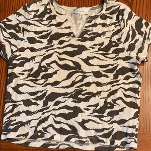 Nordstrom top shop t shirt size 8